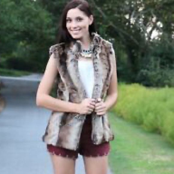 Adrienne Landau Jackets & Blazers - 💥HOST PICK 12/8 ☄️ADRIENNE LANDAU Fur Vest BNWOT